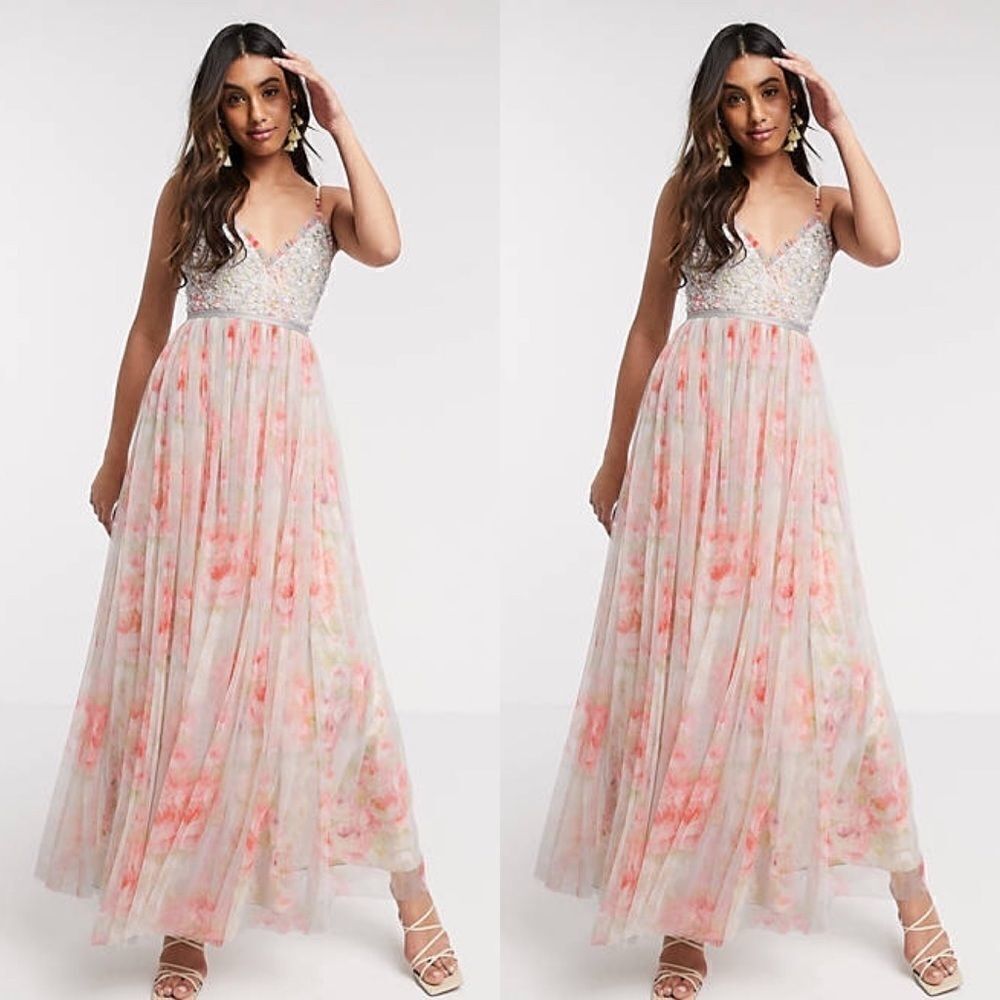 Needle & Thread Ruby Bloom Maxi Dress - BHLDN NWT - image 2